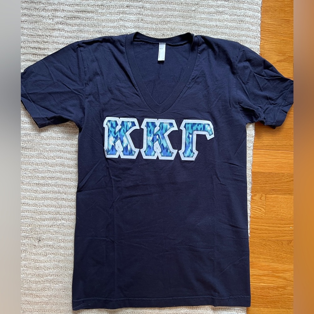 Kappa kappa gamma stitched letters